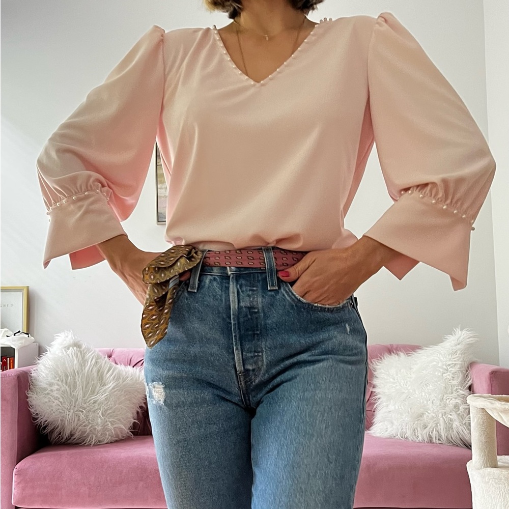 Karl LAGERFELD Blouse baby pink